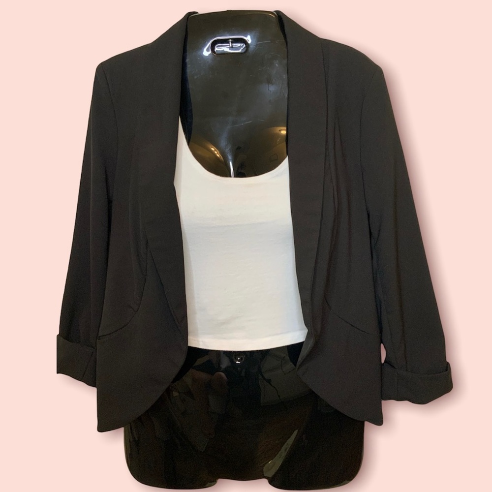 🛑SOLD🛑Candie’s Black Blazer Size S
